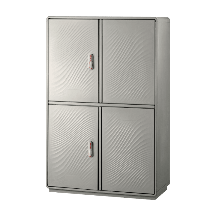 DKC EUROPE - Armadio SMC GRAFI-9 in vetroresina, 2 vani, IP44, 1180 x 910 x 460 mm (AxBxP) - GH9-8/44A/T-4