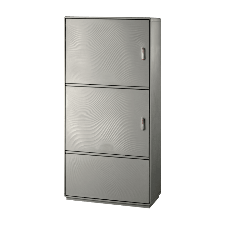 DKC EUROPE - Armadio in vetroresina Serie GRAFI 9, 2 vani + zoccolo, IP44, dim. 1840 x 910 x 460 mm GH9-9/252/ZT-4.