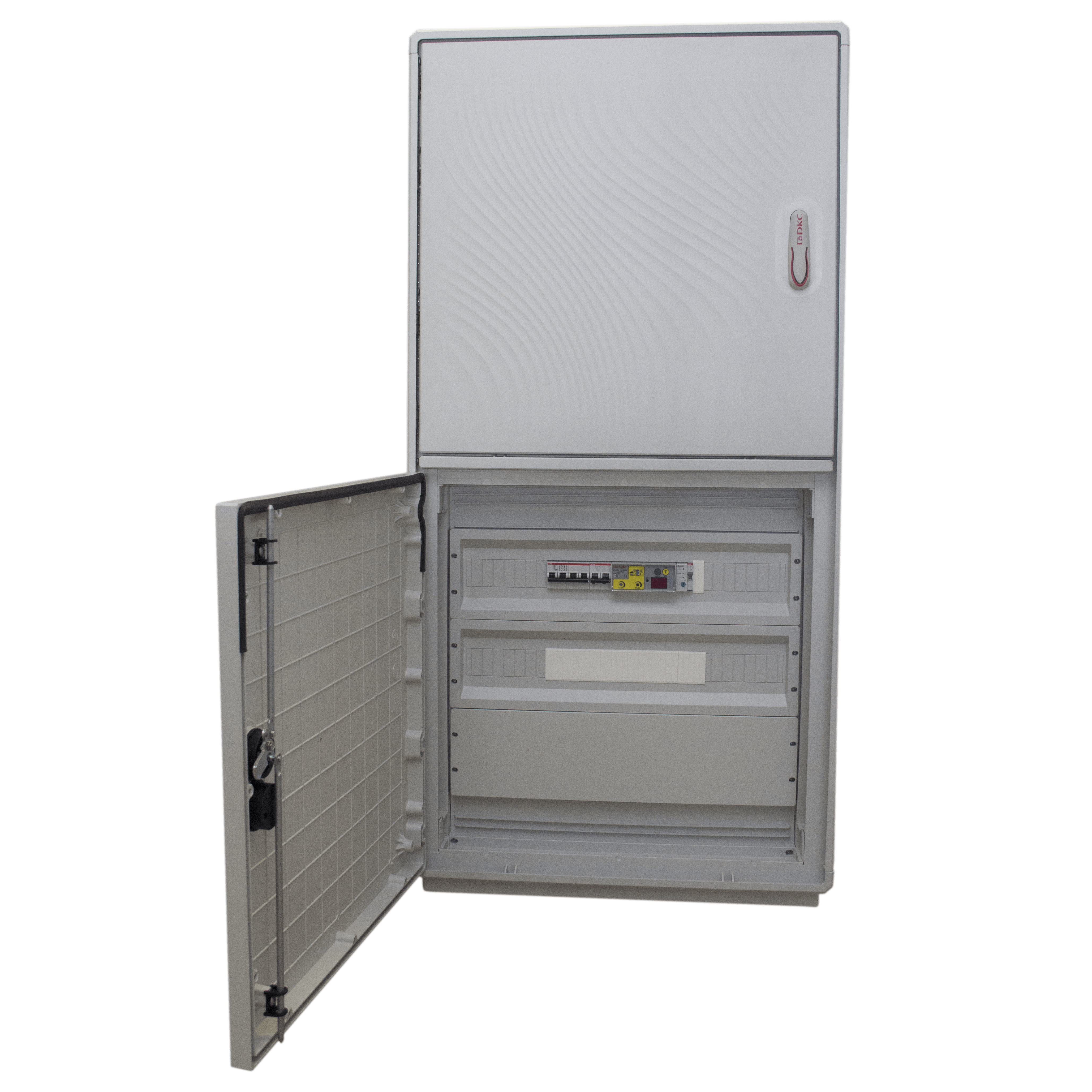 DKC EUROPE - Quadro per impianti di illuminazione pubblica, potenza nominale 3 x 9 KVA con vano contatore GPM/G7-8/327.