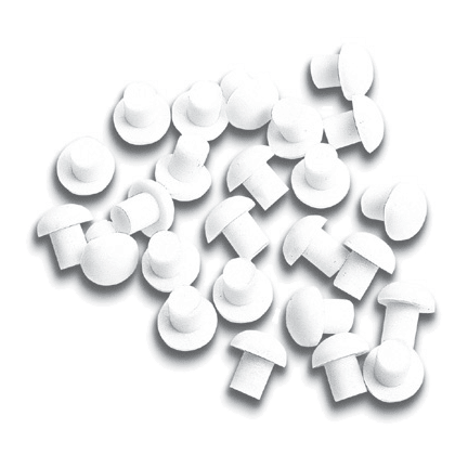 DKC EUROPE - Acc. per Serie MPE - Segnalino per morsettiera protezione catodica, fissaggio a pressione, bianco SF/MPE/W SEGNALINO.