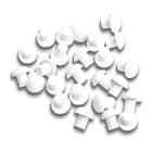 DKC EUROPE - Acc. per Serie MPE - Segnalino per morsettiera protezione catodica, fissaggio a pressione, bianco SF/MPE/W SEGNALINO.