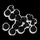 DKC EUROPE - Acc. per Serie MPE - Segnalino per morsettiera protezione catodica, fissaggio a pressione, colore nero SF/MPE/N SEGNALINO.