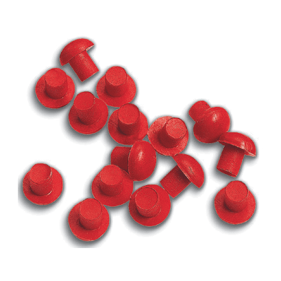 DKC EUROPE - Acc. per Serie MPE - Segnalino per morsettiera protezione catodica, fissaggio a press., rosso SF/MPE/R SEGNALINO.