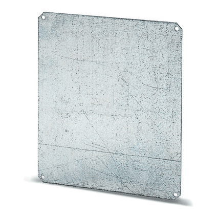 DKC EUROPE - Acc. per Serie RP - Piastra di fondo in acciaio spessore 2mm dimensioni 110 x 110 mm PRP/20 Piastra di fondo.