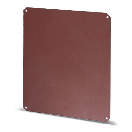 DKC EUROPE - Acc. per Serie RP - Piastra di fondo in bachelite spessore 6mm dimensioni 110 x 110 mm PB/RP20 PIASTRA FONDO BAKEL.