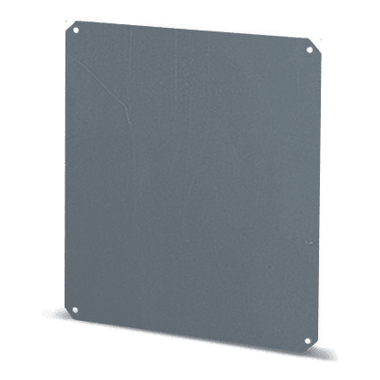 DKC EUROPE - Acc. per Serie RP - Piastra di fondo in PVC spessore 5mm, dimensioni 179 x 229 mm PP/RP50.