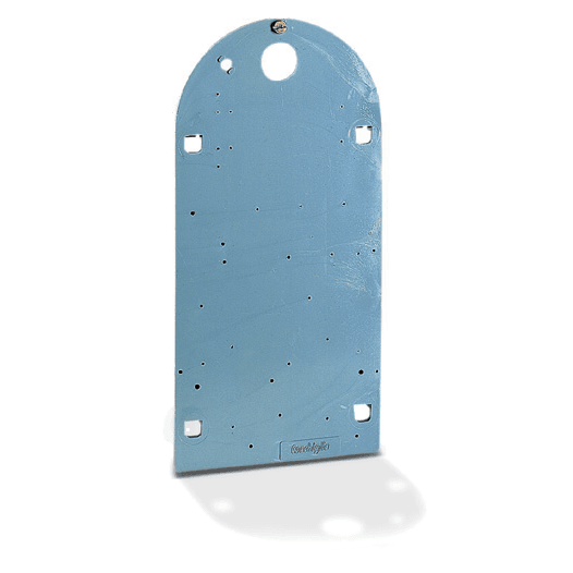 DKC EUROPE - Acc. per Serie SCF - Piastra di fondo per cassette di derivazione da palo, dim. 134 x 276 mm PSC/F3 Piastra di fondo.