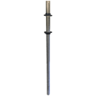 DKC EUROPE - Tubo di sostegno per cassa protettiva catodica, altezza 890 mm, diametro 1,5" TC/48/F.