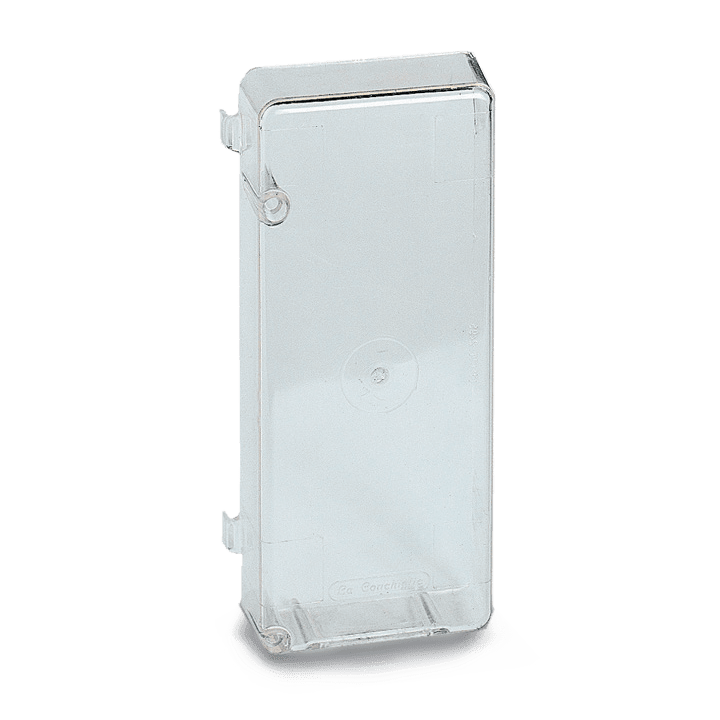 DKC EUROPE - Acc. per serie MGD - Calotta di protezione trasparente in policarbonato per morsa di bilanciamento CP/MGD.