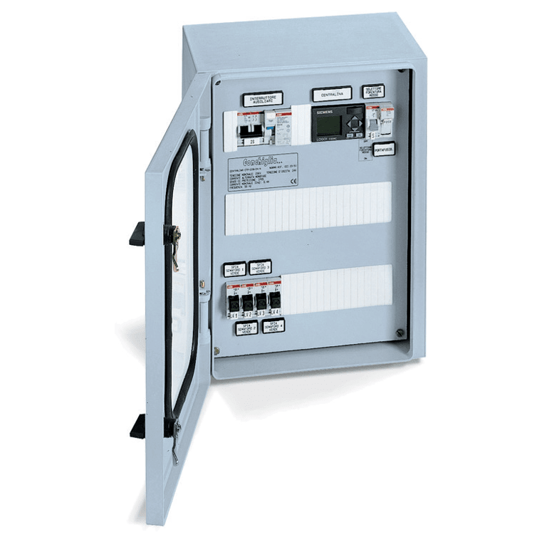 DKC EUROPE - Centralina elettronica per segnalatori semaforici, 4 canali a 2 vie, carico massimo 200W, modello CTP/220/24/4.