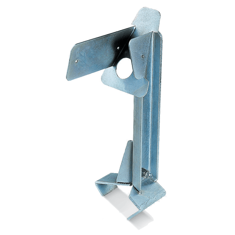 DKC EUROPE - Acc. per Serie LSA22-25 - Staffa in acciaio per fissaggio delineatori per travi HEA - HEB SF/LSA22/H100 Staffa Fissaggio.