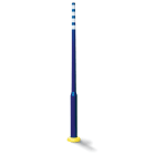 DKC EUROPE - Acc. per Serie LSP - Palo per segnalatori pedonali, altezza 3 mt, colore blu ST/LSP/25/B PALETTO PER SEGNALATORE.