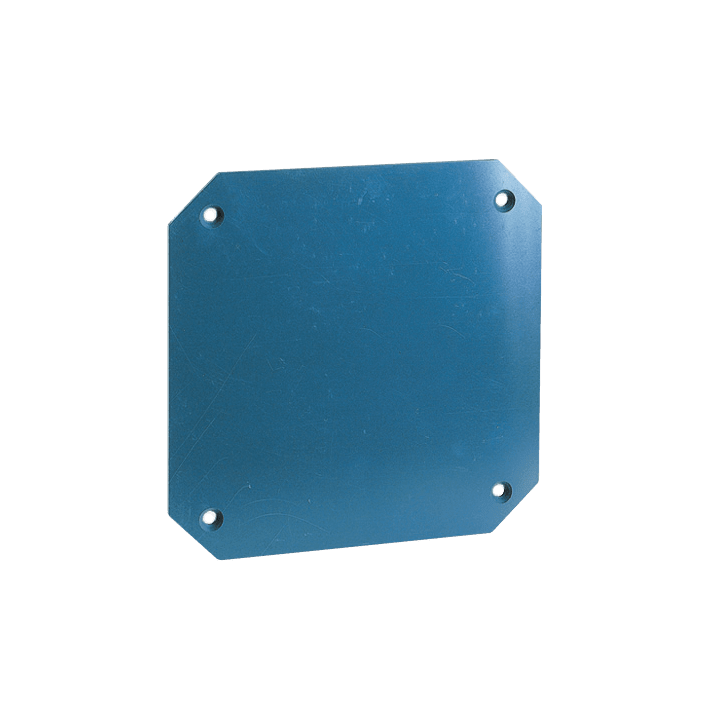 DKC EUROPE - Acc. per Serie VQ-VQH - Piastra di fondo in PVC, dimensioni 210 x 210 mm, spessore 5 mm - PP/VQ70 Piastra fondo PVC.