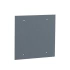DKC EUROPE - Piastra di fondo in PVC per Serie CP, dimensioni 490 x 475 mm e spessore 5 mm, realizzata in PP/CPE.
