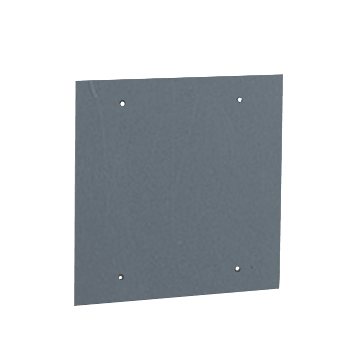 DKC EUROPE - Piastra di fondo in PVC per Serie CP, dimensioni 440 x 440 mm e spessore 5 mm, realizzata in PP/CPEE.