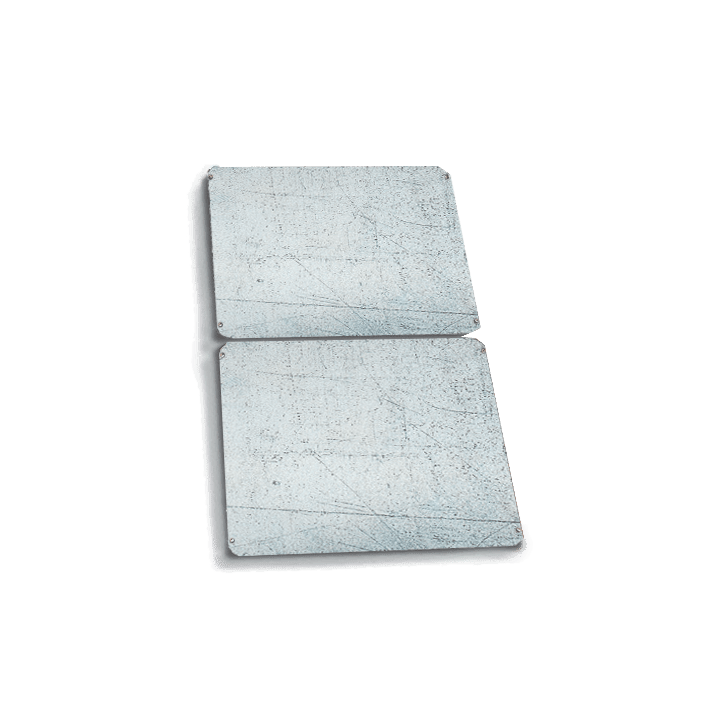 DKC EUROPE - Acc. per Serie CVHP - Piastra di fondo in acciaio per serie CV 720, vano altezza 381 mm, spessore 2 mm PSV/P PIASTRA DI FONDO. 095704300