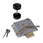 DKC EUROPE - Serratura per porte cabine MT, per chiave a spillo cfr 640, senza chiavi - SCS/PV 095715009