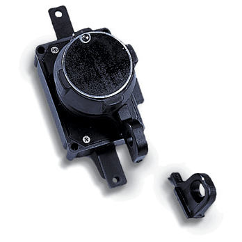 DKC EUROPE - Serie SCS - Serratura per armadi CV, bloccabile con lucchetto SCS86/L.