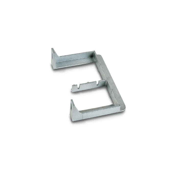 DKC EUROPE - Guida porta ripiani per armadi serie CV, dimensioni 242 x 48 GEC/CVL - Acc. Serie CV-BV.