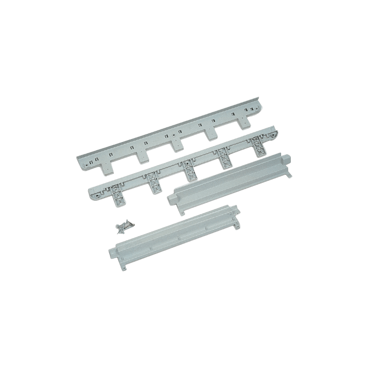 DKC EUROPE - Acc. Serie CVT-CVN Montanti e cornice per supporto pann. armadi serie CV 546 ACV2000/MTC/N vano alt. 900 mm.