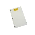 DKC EUROPE - Controporta per armadi serie CV largh. 546 mm, vano alt. 900 mm, trasparente.