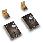 DKC EUROPE - Acc. Serie GRAFI - Coppia staffe regolabili per profilati DIN GRAFI 7/9, fissaggio in profondità ACV/SF/RACK.