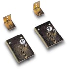 DKC EUROPE - Acc. Serie GRAFI - Coppia staffe regolabili per profilati DIN GRAFI 7/9, fissaggio in profondità ACV/SF/RACK.