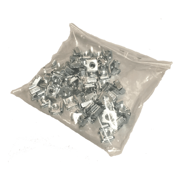 DKC EUROPE - Acc. Serie GRAFI - Dado a gabbia per telai Rack 19" x armadi serie GRAFI 7 e GRAFI 9, filettatura M6 ACV/DG6/50 CONFEZIONE DADI