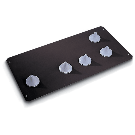 DKC EUROPE - Accoppiatore per Serie CVL - Setto inferiore in bachelite con passacavi SI/CVLU ASS.ME SETTO.