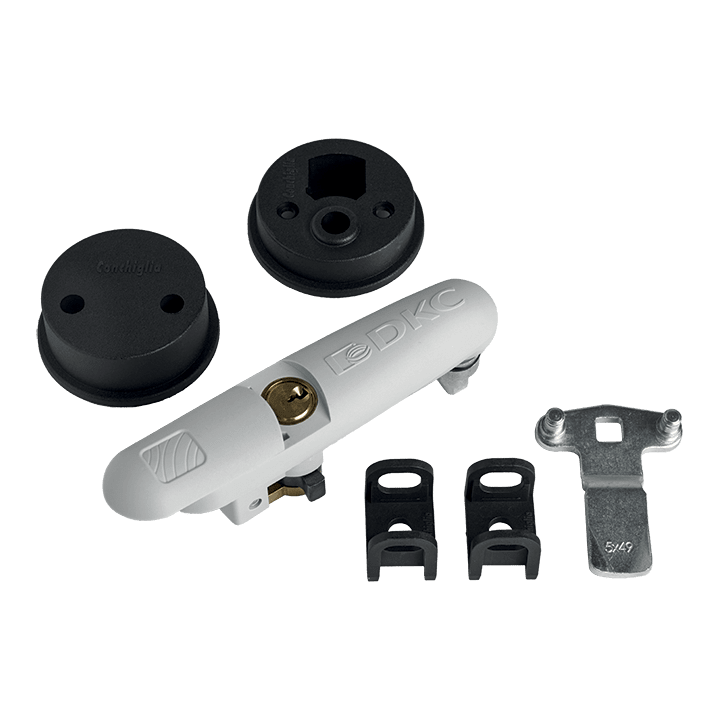 DKC EUROPE - Acc. Serie Grafi - Serratura Cifratura Y12, Completa di 1 Chiave G-SSMGM/Y12. 095770319