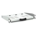 DKC EUROPE - Acc. Serie GRAFI - Ripiano estraibile per telaio RACK19" armadi serie GRAFI 7/9, prof. 300 mm, 2 HE G-R5RE300 RIPIANO ESTRAIBILE PROF.300MM.