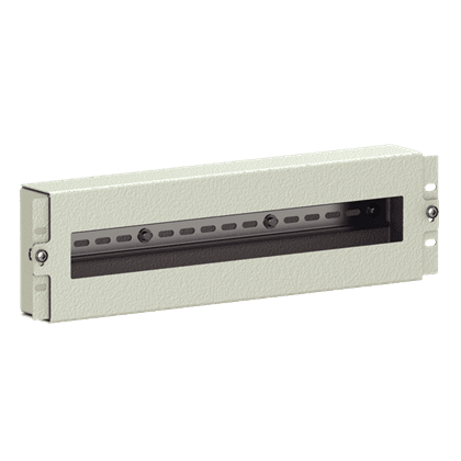 DKC EUROPE - Contenitore per apparecchi modulari serie GRAFI 7/9 con guida DIN, 3 HE, G-R5CMD3HE.