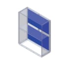 DKC EUROPE - Acc. per Serie Grafi 12 - Piastra di fondo in PVC spessore 5 mm per vano altezza 523 mm G12/3/PP.