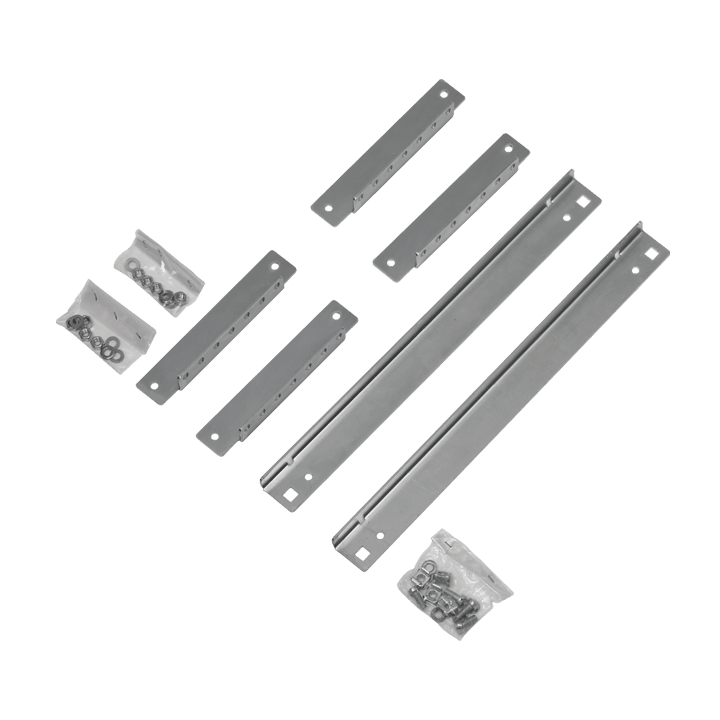 DKC EUROPE - Kit montanti e staffe per serie GRAFI, profondità 330 mm e altezza 490 mm, codice G-2/KM-ACV.