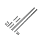 DKC EUROPE - Acc. Serie Grafi - Kit montanti e staffe, profondità 330 mm, altezza 1180 mm - G-7/KM-ACV Kit montanti e staffe.