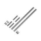DKC EUROPE - Acc. Serie Grafi - Kit montanti e staffe, profondità 330 mm, altezza 1390 mm, G-8/KM-ACV.