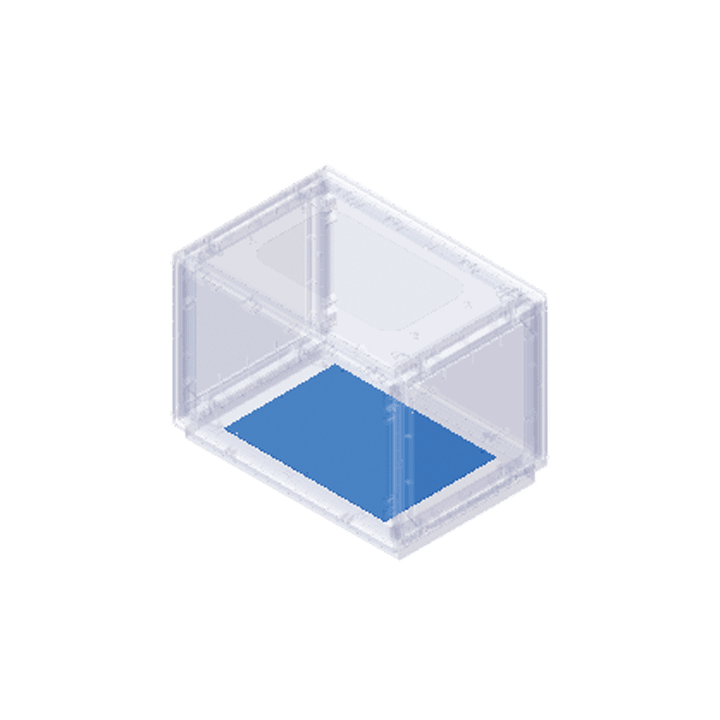 DKC EUROPE - Acc. per Serie Grafi 5 - Setto inferiore, profondità 330 mm, versione chiuso G5/SIC Setto chiusura inferiore.