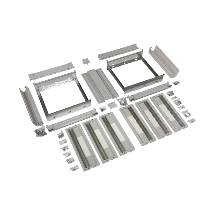 DKC EUROPE - Acc. per Serie Grafi 5 - Kit telaio, pannelli e cestello, vano altezza 883 mm - G5/5/KT-ACV Kit telaio, pannelli, cestello.