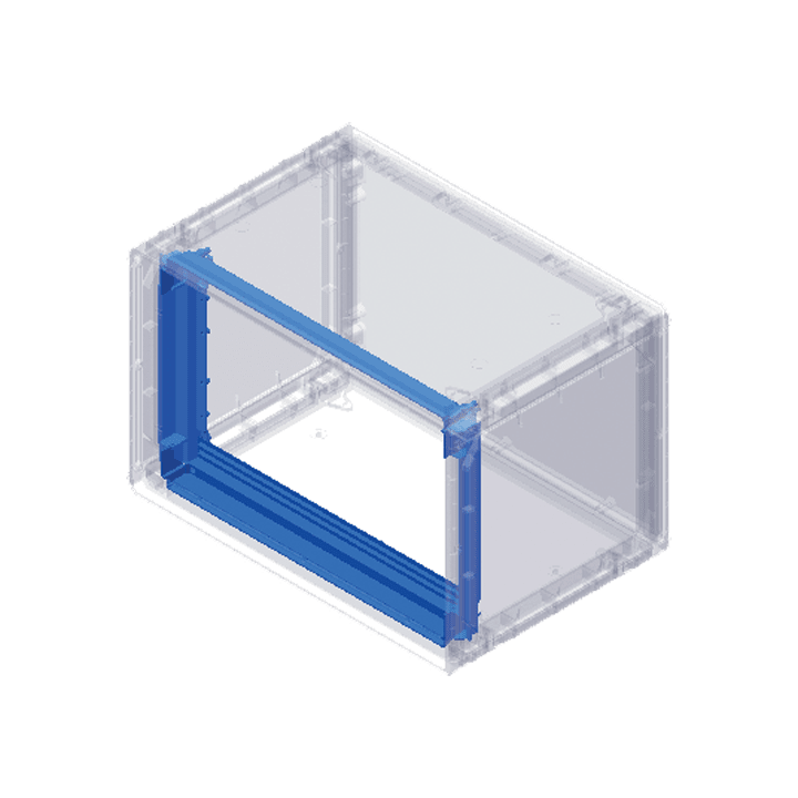 DKC EUROPE - Acc. per Serie Grafi 5 - Telaio supporto pannelli, altezza vano 658 mm G5/4/TPM. 095775730