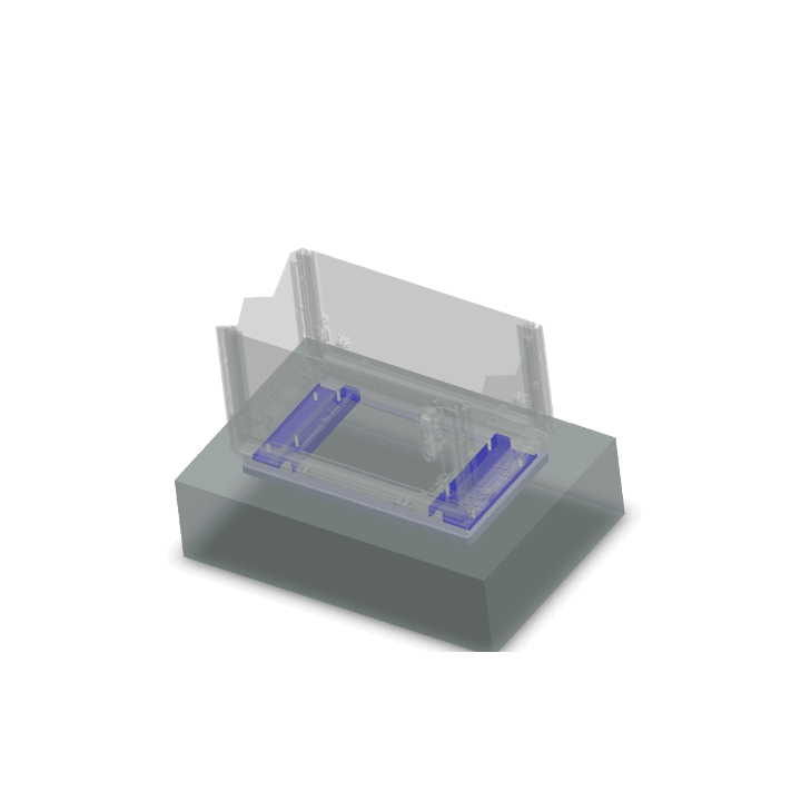 DKC EUROPE - Acc. per Serie Grafi 5 - Staffe per interfaccia telaio armadi serie Grafi 5/CVT-CVN G-Sift/5 Staffe Interf.telaio.