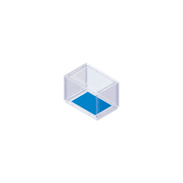 DKC EUROPE - Acc. per Serie Grafi 7 - Setto inferiore, profondità 330 mm, versione chiusura inferiore.