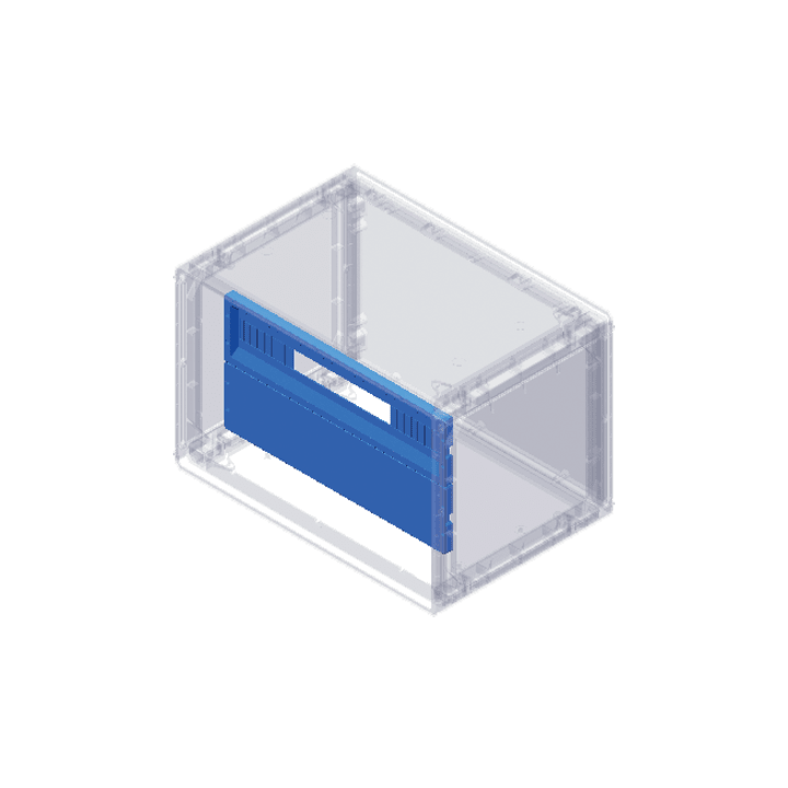 DKC EUROPE - Acc. per Serie Grafi 7 - Pannello asolato con 29 moduli DIN, altezza 150 mm, codice G7/PM29. 095777629