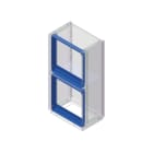 DKC EUROPE - Acc. per Serie Grafi 7 - Telaio supporto pannelli, altezza vano 1340 mm G7/8/TPM Telaio supporto pannelli.