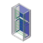 DKC EUROPE - Acc. per Serie Grafi 7 - Kit 4 staffe e piastra in acciaio per cestello cod. 095777827, prof. 330 mm G7/7/PACST Piastra per cestello Grafi 7, staffe e piastra in acciaio, profondita 330 mm.