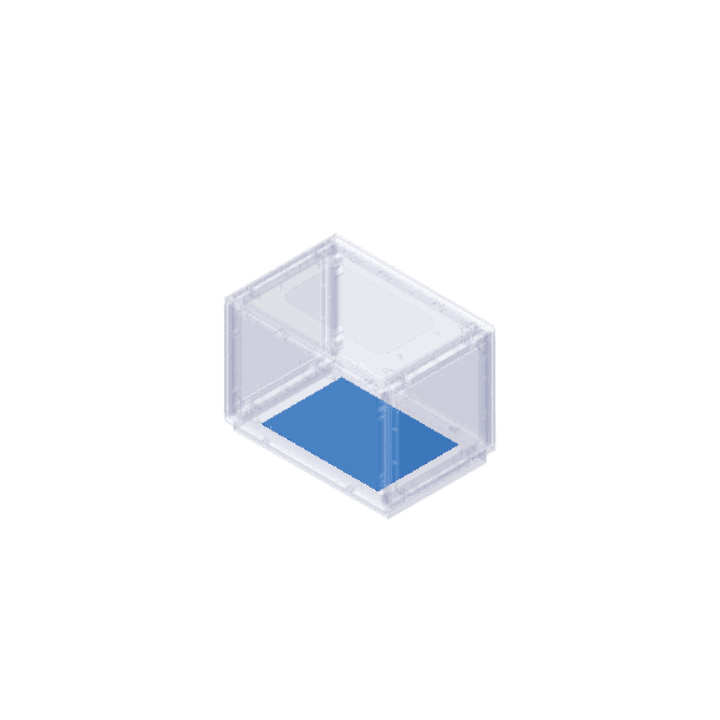 DKC EUROPE - Acc. per Serie Grafi 9 - Setto inferiore, profondità 460 mm, versione con membrane passacavi GH9/SIM Setto chiusura inferiore. 095779476