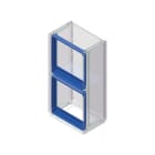 DKC EUROPE - Acc. per Serie Grafi 9 - Telaio supporto pannelli, altezza vano 433 mm G9/2/TPM.