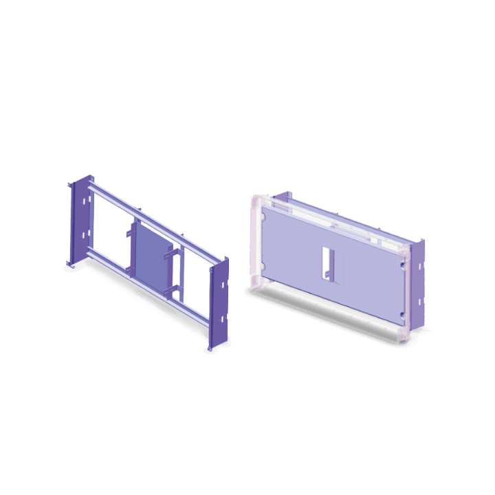 DKC EUROPE - Acc. per Serie GRAFI 9 - Cestello per alloggiamento interruttori scatolati, altezza vano 433 mm G9-2/CST/SC Cestello per alloggiamento.