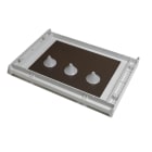 DKC EUROPE - Acc. per serie Grafi 5 - Giunzione verticale con massima apertura e setto passacavi, profondità 460 mm, con membrane.