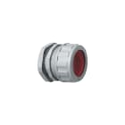 DKC EUROPE - Acc. per Serie UPM - Applicazione di raccordo in poliammide PA6V0 per cavi/tubi diametro 22 mm, PI67 EA/IRT/28 ESEC. APPLICATA.