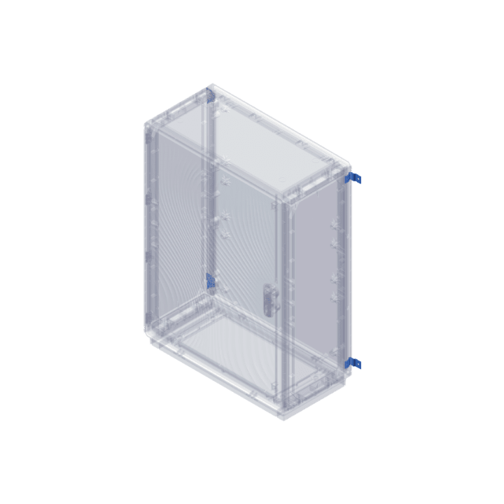 DKC EUROPE - Esecuzioni speciali per Serie GRAFI - Applicazione di staffe di fissaggio a parete G/SFP ESEC./APPLICAZIONE.